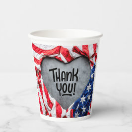 Bedankt voor uw service! papieren bekers