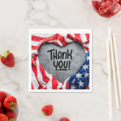 Bedankt voor uw service! servet (Insitu)