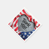 Bedankt voor uw service! servet (Hoek)