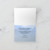 Bedankt voor uw sympathie, Mountain Wildflower Not (Binnen)