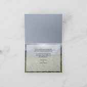 Bedankt voor uw sympathie Nota Mountain Wildflower (Binnen)