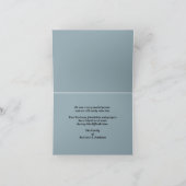 Bedankt voor uw sympathie, Sierra Sunrise Note Kaa (Binnen)