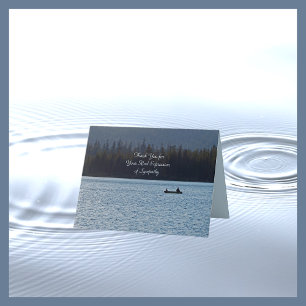 Bedankt voor uw sympathie vissers op het meer