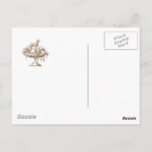 Bedankt voor uw vriendelijke gastvrijheid! briefkaart (Achterkant)