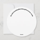 Bedankt voor uw zakelijke agenda Kaart (Achterkant)