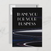 Bedankt voor uw zakelijke briefkaart (Voorkant / Achterkant)