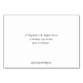 Bedankt voor uw zaken (Achterkant)