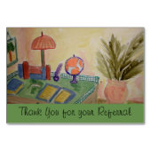 Bedankt voor uw zaken (Voorkant)