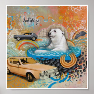 bedankt voor vakantiereizen poster