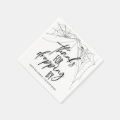 Bedankt voor vallen door Halloween Party Napkins Servet (Hoek)