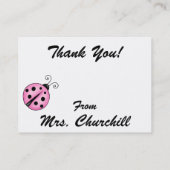 Bedankt voor Visitekaartjes ! SRF (Achterkant)