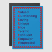 Bedankt voor vrijwilligerswaardering harten rood b (Voorkant / Achterkant)