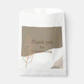 Bedankt voor vrijwilligerswerk vrijwilligerswerk bedankzakje (Voorkant)