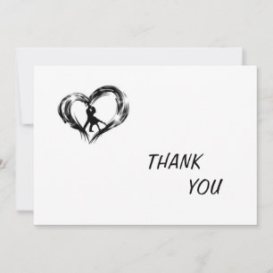 BEDANKT VOOR WEDDING / SHOWER KAART