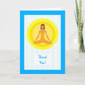 Bedankt voor Yoga Instructor, Yoga Pose Design (Voorkant)