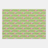 Bedankt voor zoete werkbladen inpakpapier vel (Voorkant 2)