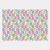 Bedankt voor zoete werkbladen inpakpapier vel (Voorkant)