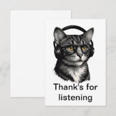 Bedankt vriend voor het luisteren (Voorkant / Achterkant)