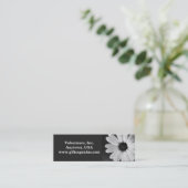 "Bedankt" Vrijwillige appreciatie Gift Mini Visitekaartje (Staand voorkant)