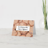 Bedankt vrijwilliger chocoladestukjeskoekjes (Voorkant)