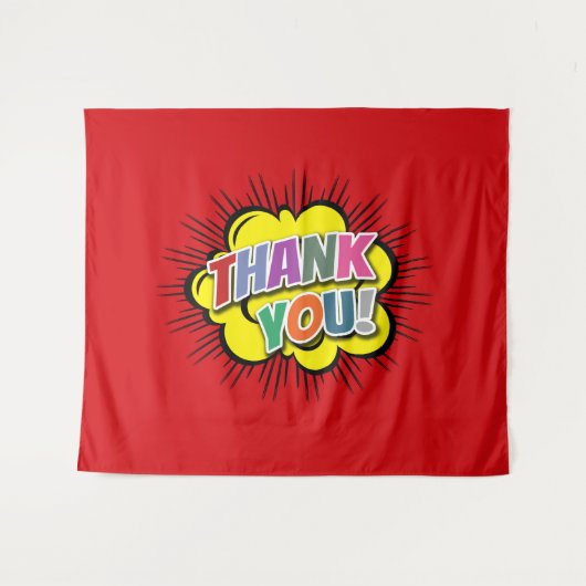 Bedankt Wandkleed (Voorkant (horizontaal))