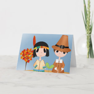 Bedankt Wenskaart geven Feestdagen Kaart