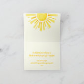 Bedankt whimiscal ink zon baby shower (Binnen)