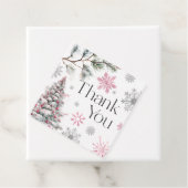 Bedankt Winter Wonderland Bedankjes Labels (In situ)