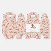 Bedankt Y'all Cowboy Boot & Bouquet Baby shower Bedankdoosjes (Ongevouwen)