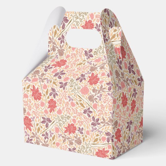 Bedankt Y'all Cowboy Boot & Bouquet Baby shower Bedankdoosjes (Achterkant)