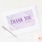 Bedankt Zakelijke Sticker Lavendel & Pr Plum (Envelop)