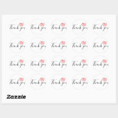 Bedankt zakelijke stickers (Vel)