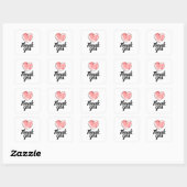 Bedankt zakelijke stickers (Vel)