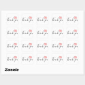 Bedankt zakelijke stickers (Vel)