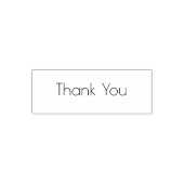 Bedankt Zelfinktende Stempel (Design)