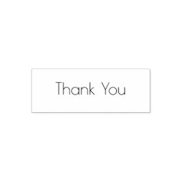 Bedankt Zelfinktende Stempel