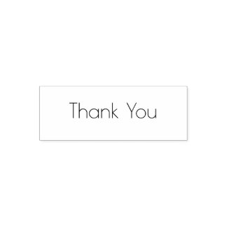 Bedankt Zelfinktende Stempel