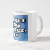 Bedankt zij met God, dat Ik de rechtvaardige ben M Grote Koffiekop (Voorkant rechts)