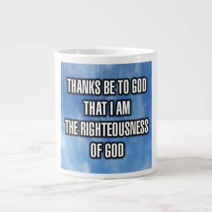 Bedankt zij met God, dat Ik de rechtvaardige ben M Grote Koffiekop