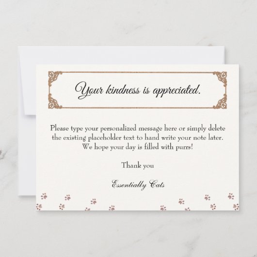 Bedankt zijn voor al je hulp! Katten in dozen, dan (Achterkant)