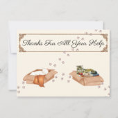 Bedankt zijn voor al je hulp! Katten in dozen, dan (Voorkant)