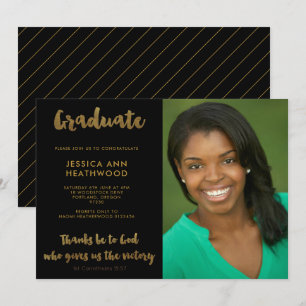 Bedankt zijn voor God Christelijke Fotogradatie Pa Kaart