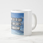 Bedankt zijn voor God dat ik Gods Mok ben (Voorkant rechts)