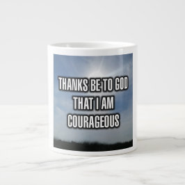 Bedankt zijn voor God dat ik moedig ben Mok