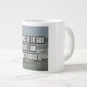 Bedankt zijn voor God dat ik Mok ben die overwint (Voorkant rechts)