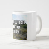 Bedankt zijn voor God dat ik voldoende Mok ben (Voorkant rechts)