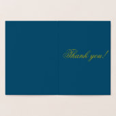 Bedankt zo veelDank u wel Folie Kaarten (Binnen)