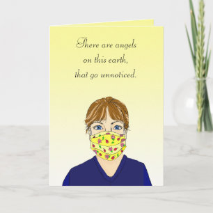 Bedankt, Zorgverlener, Jij bent mijn Angel Kaart