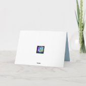 Bedankt zorgverlener op doktersdag of verpleegdag kaart (Achterkant)