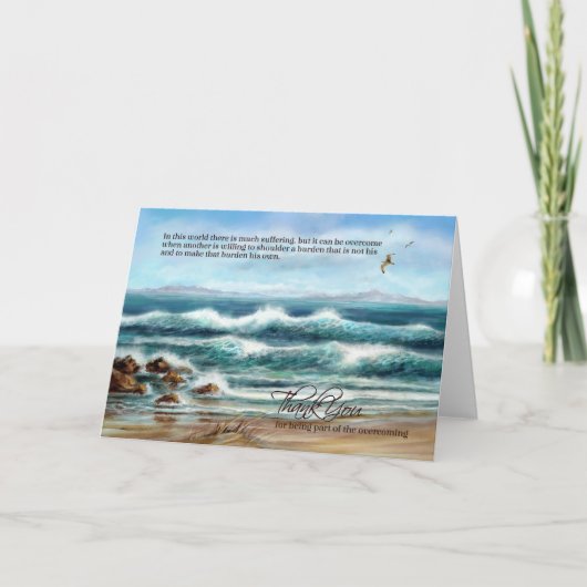 Bedankt zorgverlener op doktersdag of verpleegdag kaart (Voorkant)